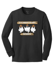 Load image into Gallery viewer, Youth About To Get Spooky Long Sleeve Tee