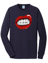 Load image into Gallery viewer, Vampire Lip Long Sleeve Tee