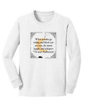 Load image into Gallery viewer, Youth ‘Tis Near Halloween Long Sleeve Tee