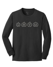 Load image into Gallery viewer, Youth Pumpkin Long Sleeve Tee