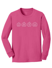 Load image into Gallery viewer, Youth Pumpkin Long Sleeve Tee