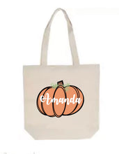Load image into Gallery viewer, Pumpkin Trick or Treat Bag