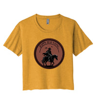 Load image into Gallery viewer, Happy Haunting Crop Tee