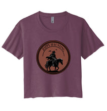 Load image into Gallery viewer, Happy Haunting Crop Tee