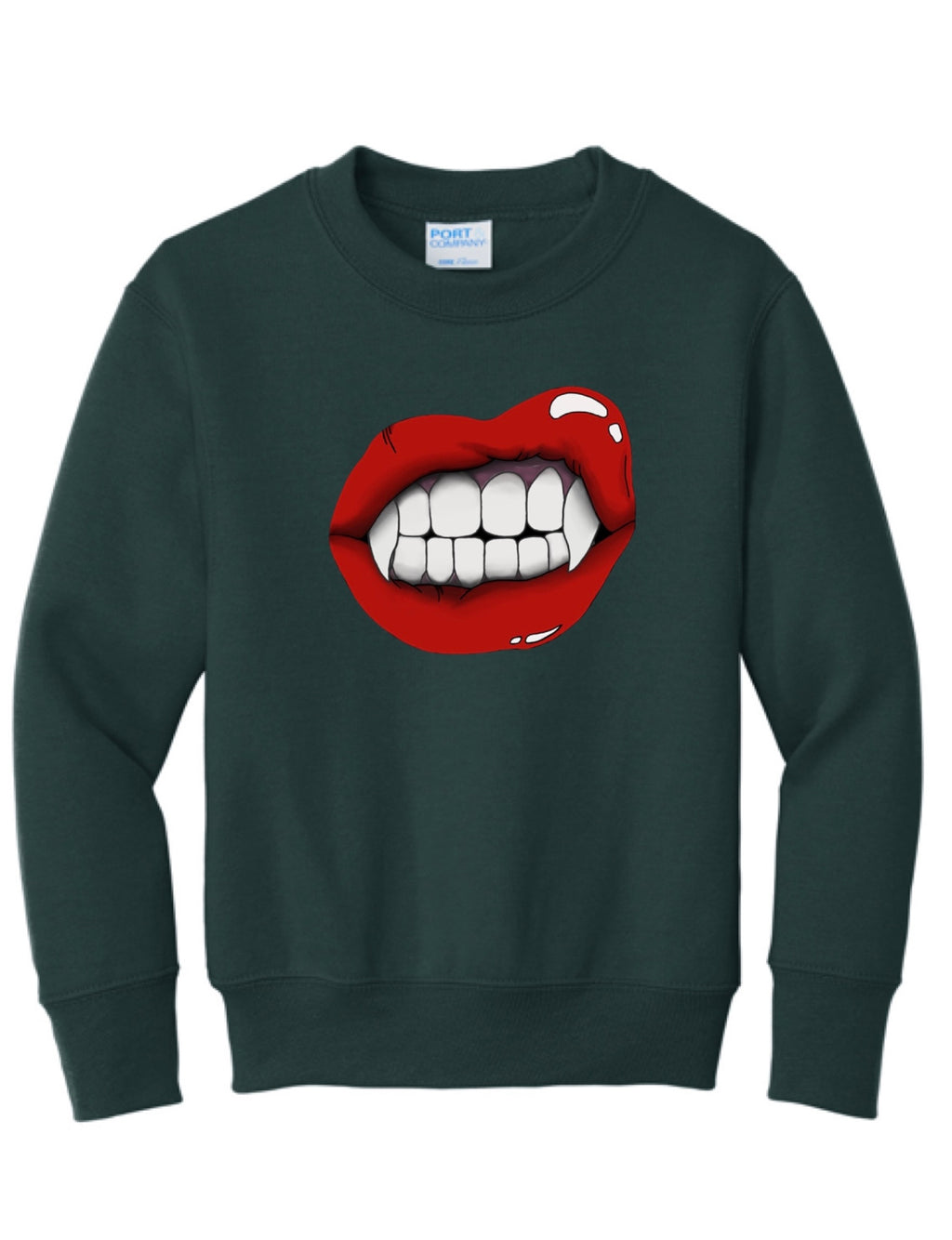 Youth Vampire Lips Crewneck