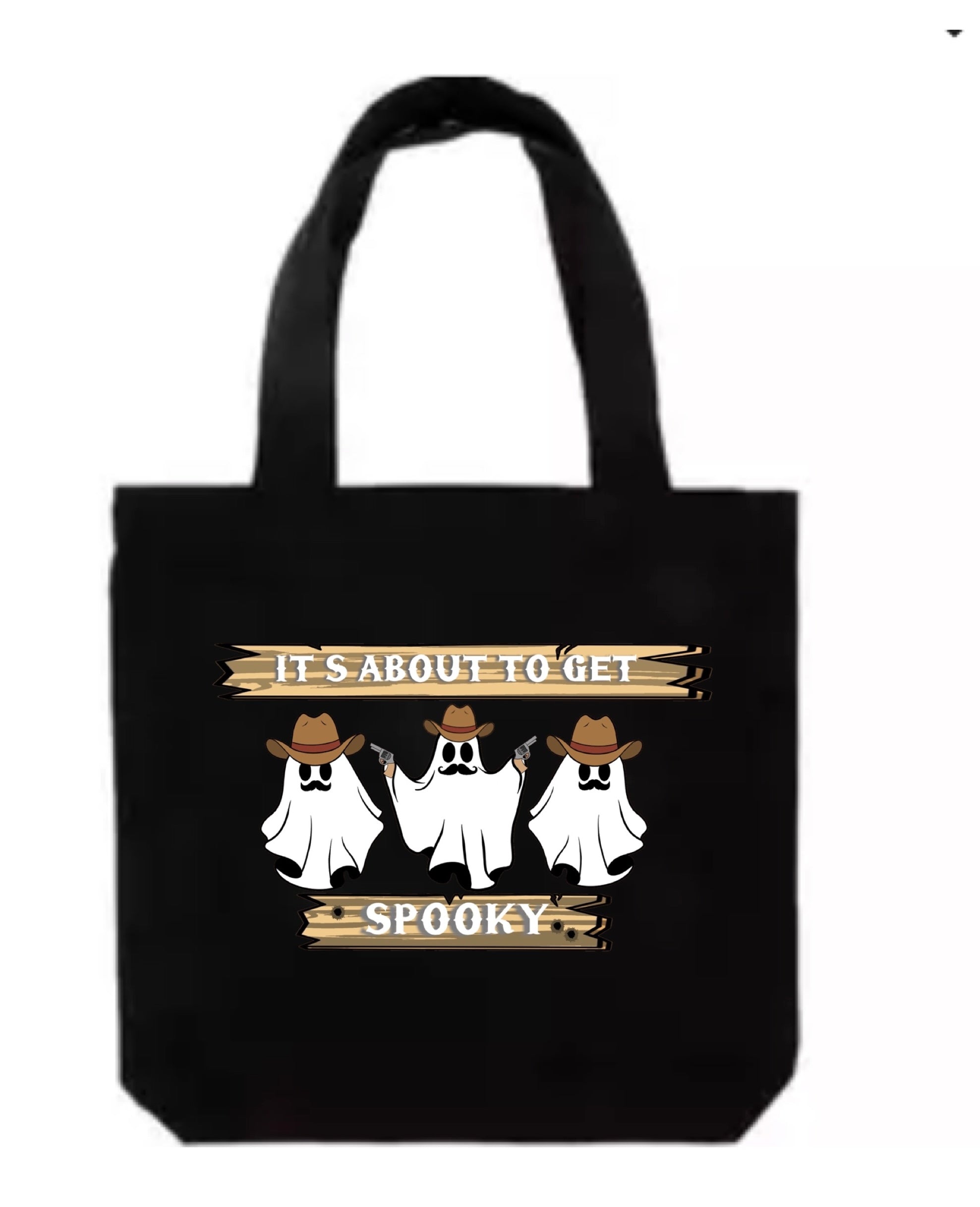 About to Get Spooky Tote Bag