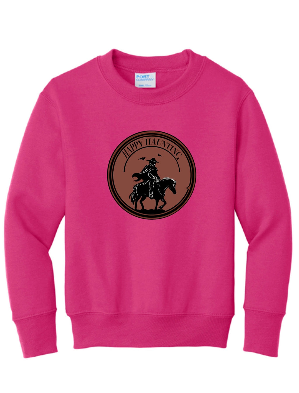 Youth Happy Haunting Crewneck