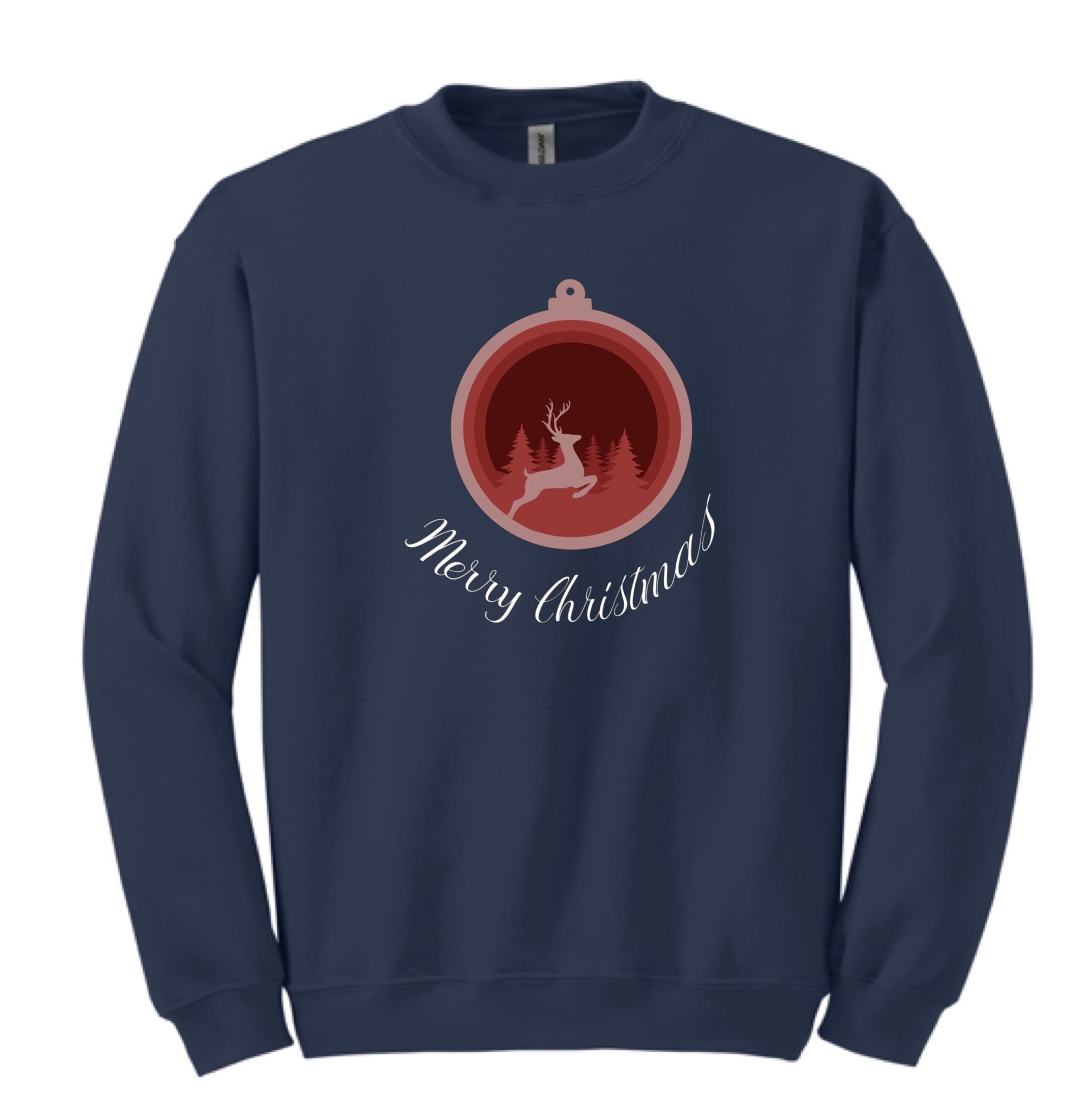 Merry Christmas Ornament Sweatshirt