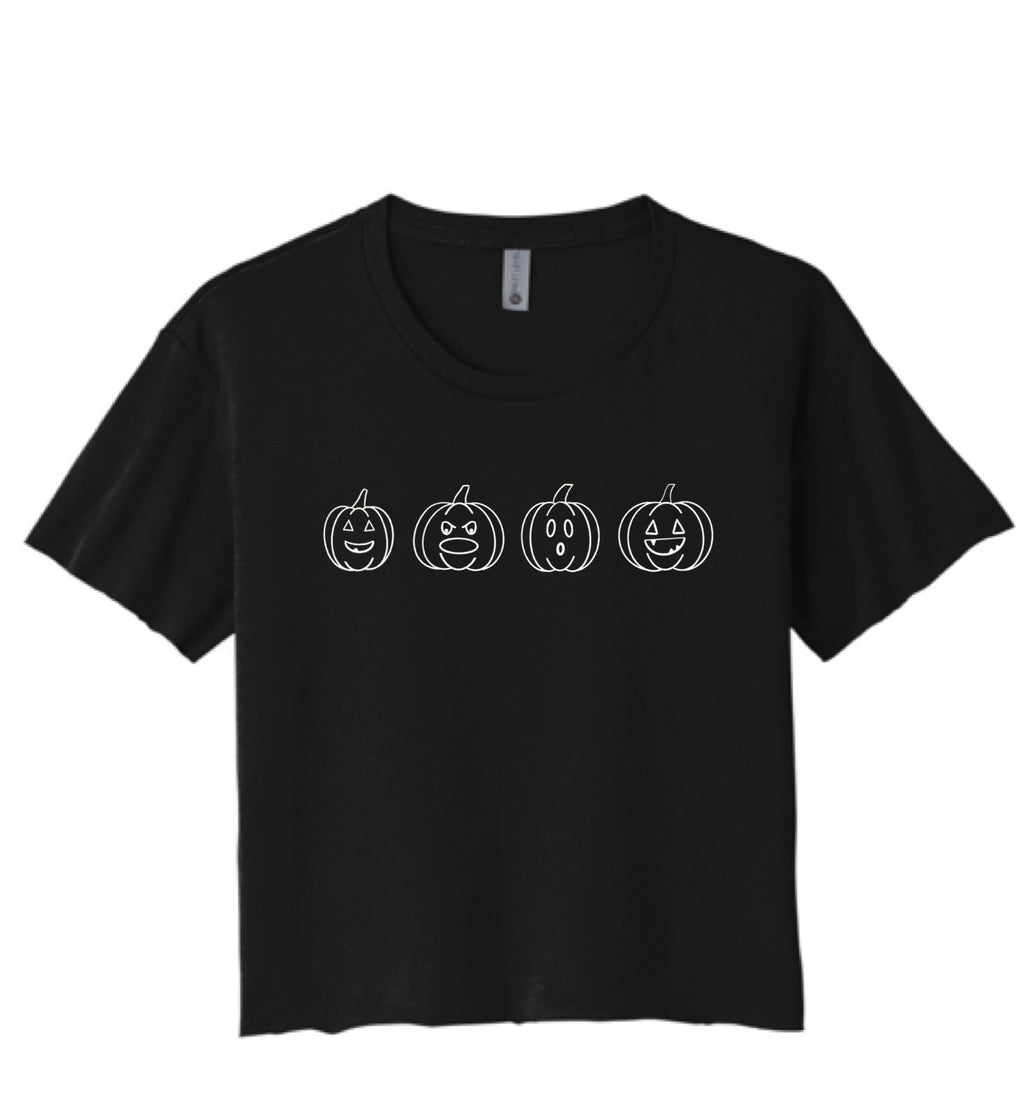 Pumpkins Crop Tee