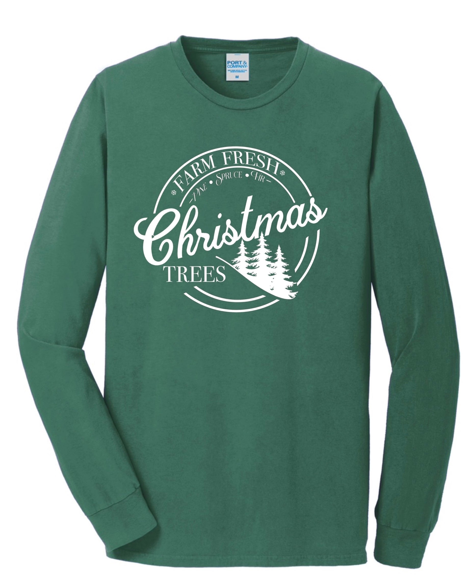 Farm Fresh Trees Long Sleeve Tee