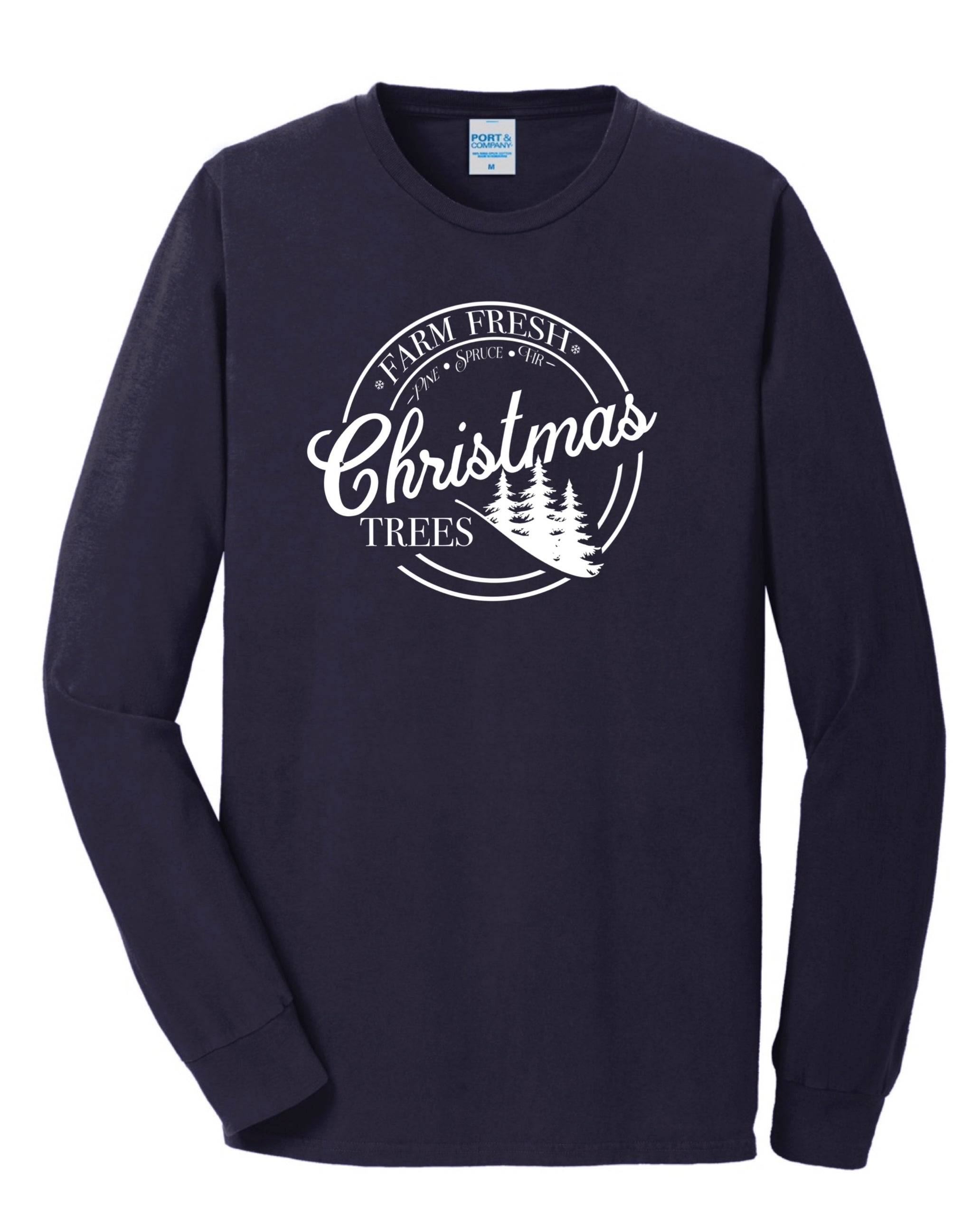Farm Fresh Trees Long Sleeve Tee