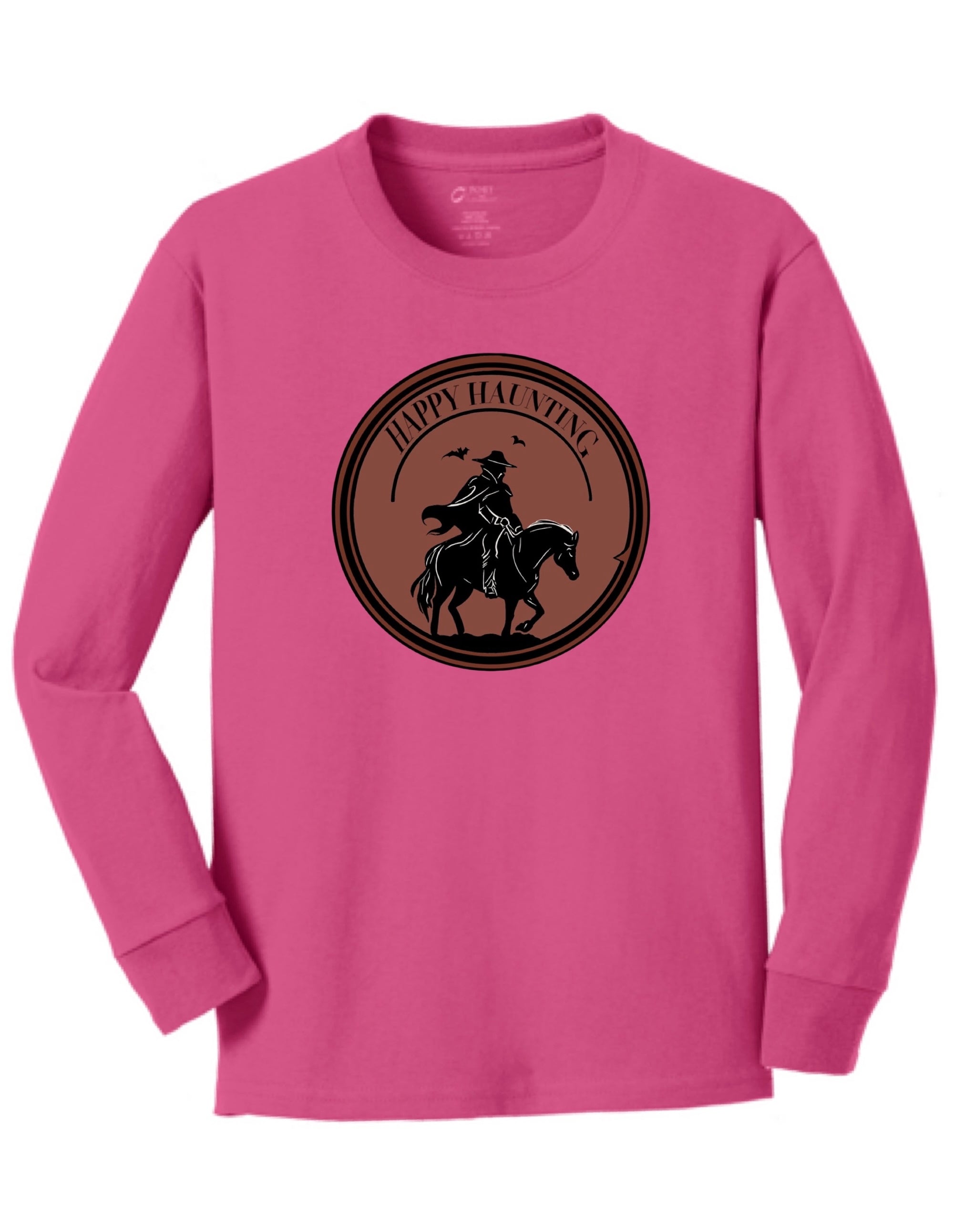 Youth Happy Haunting Long Sleeve Tee