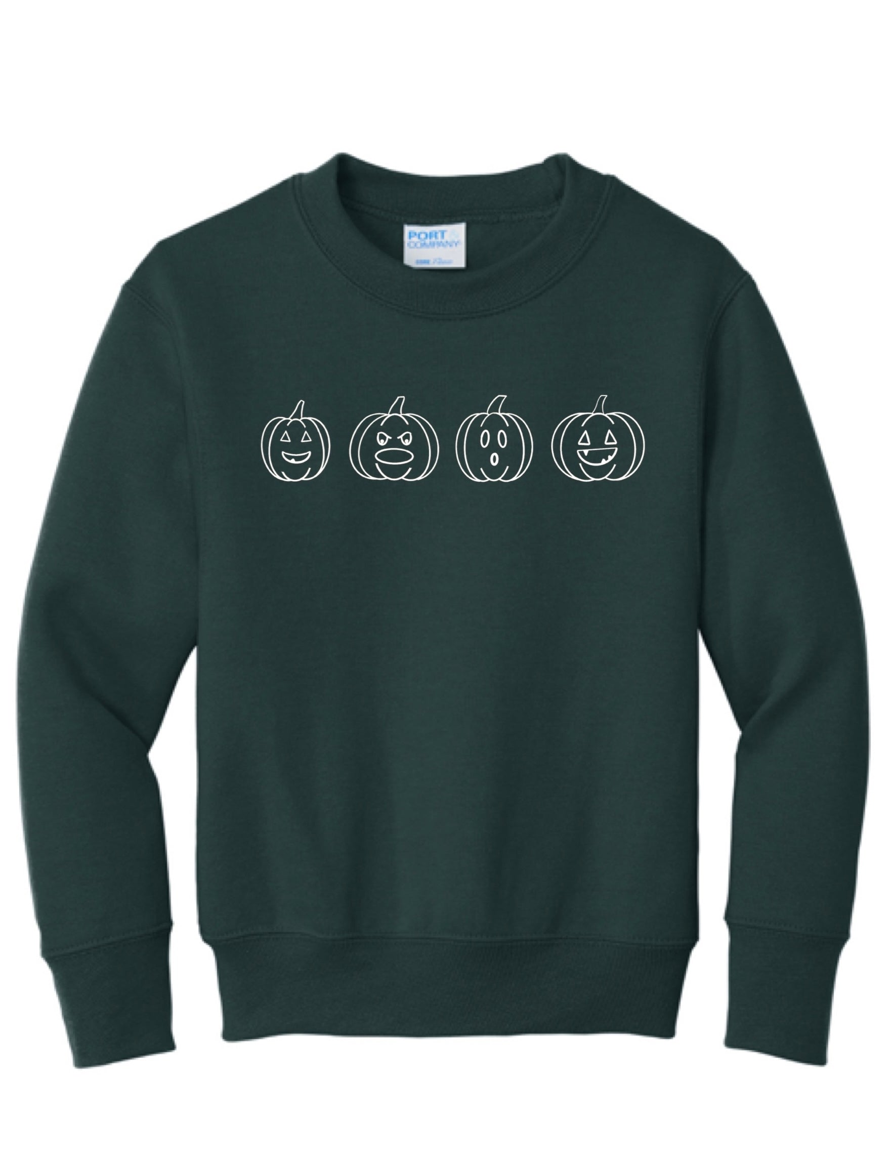 Youth Pumpkin Crewneck
