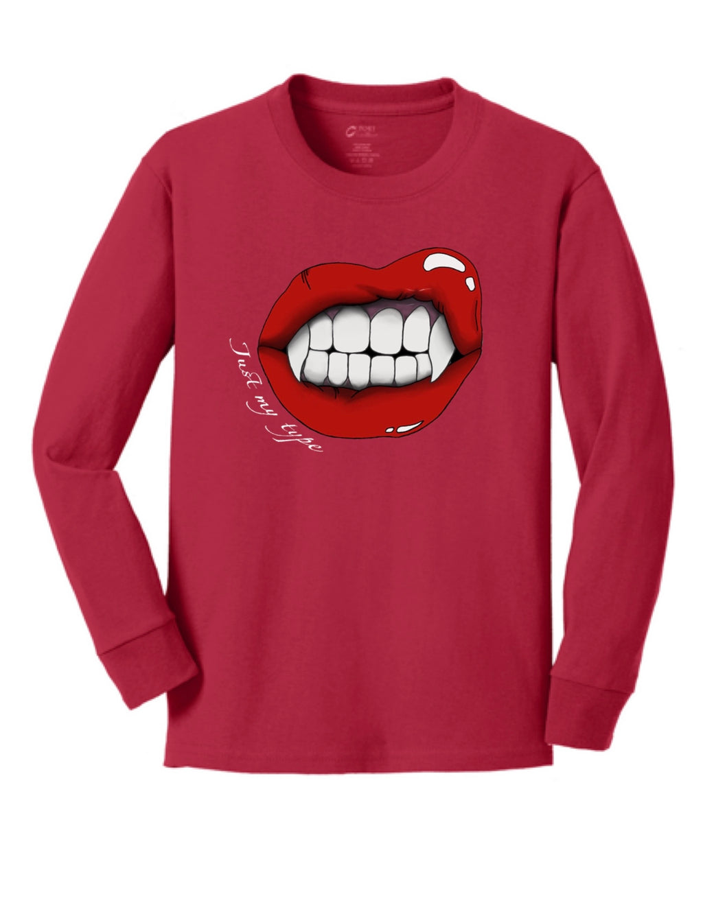 Youth Just My Type Long Sleeve Tee