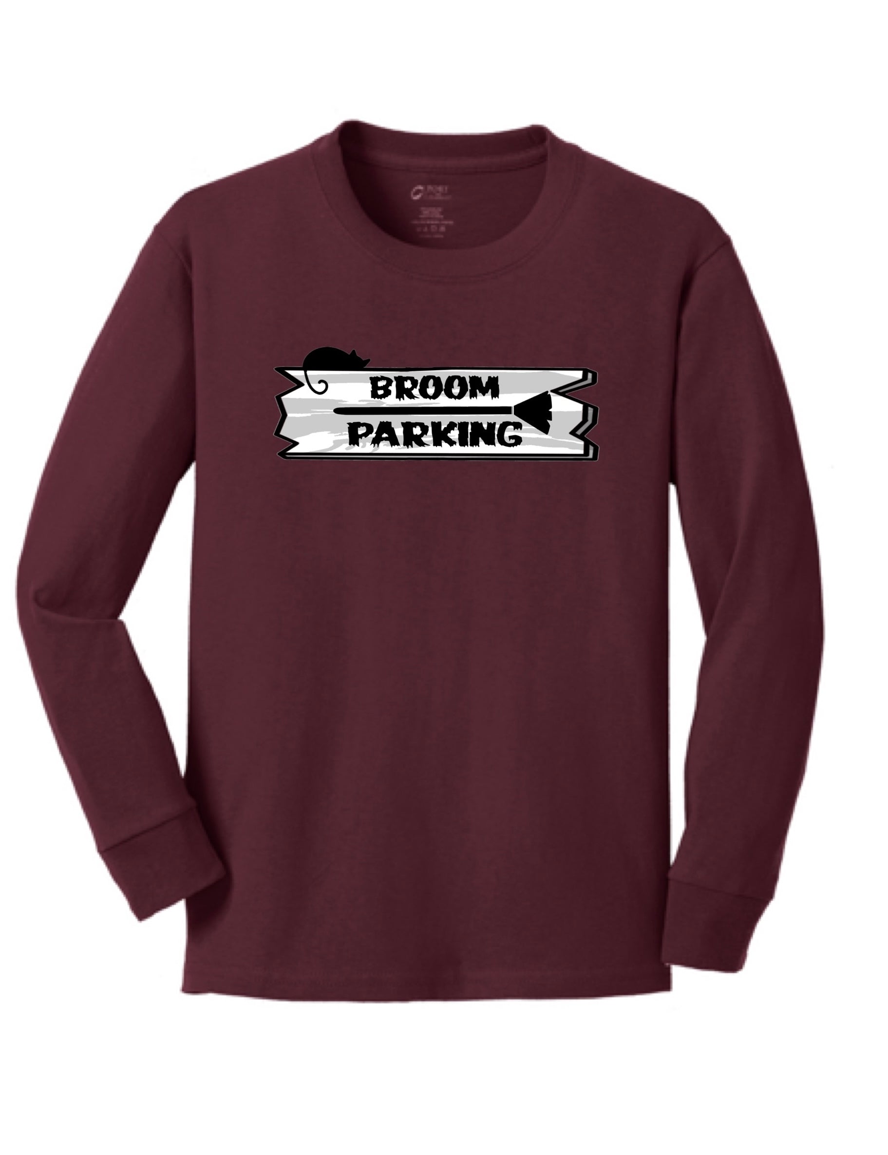 Youth Broom Parking Long Sleeve Tee