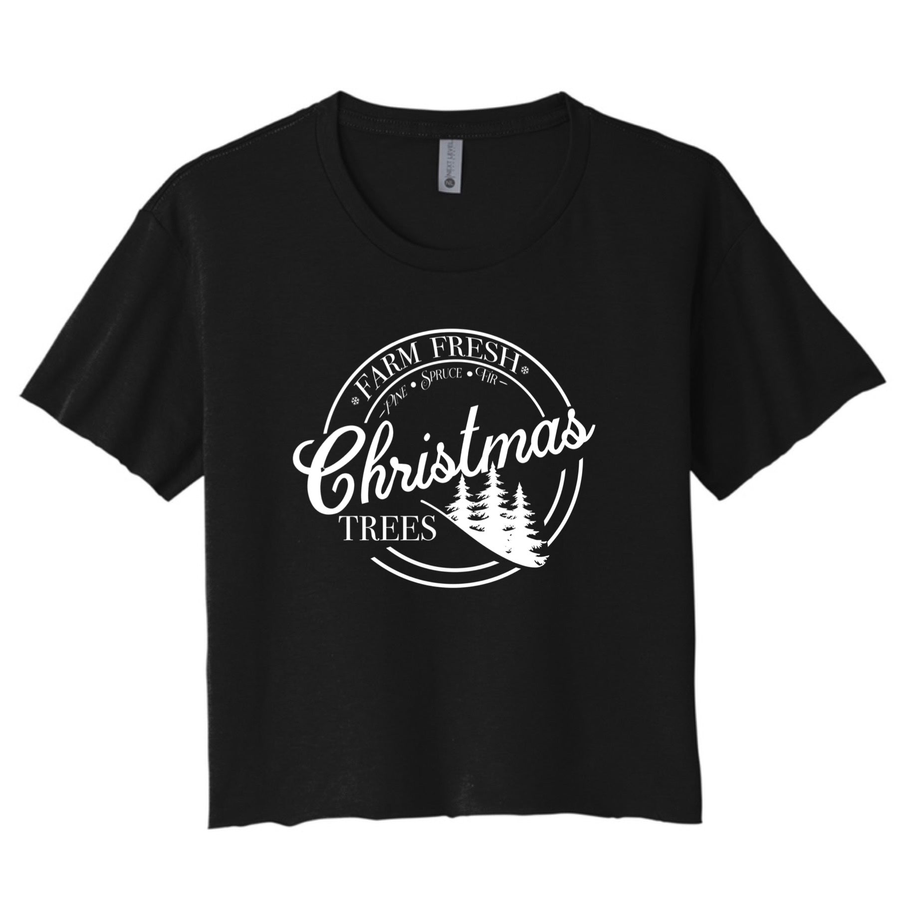 Farm Fresh Trees Crop Tee