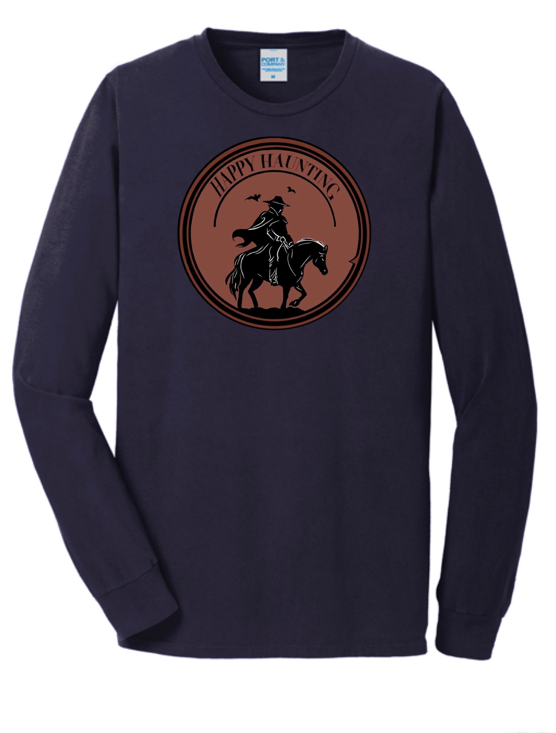 Happy Haunting Long Sleeve Tee