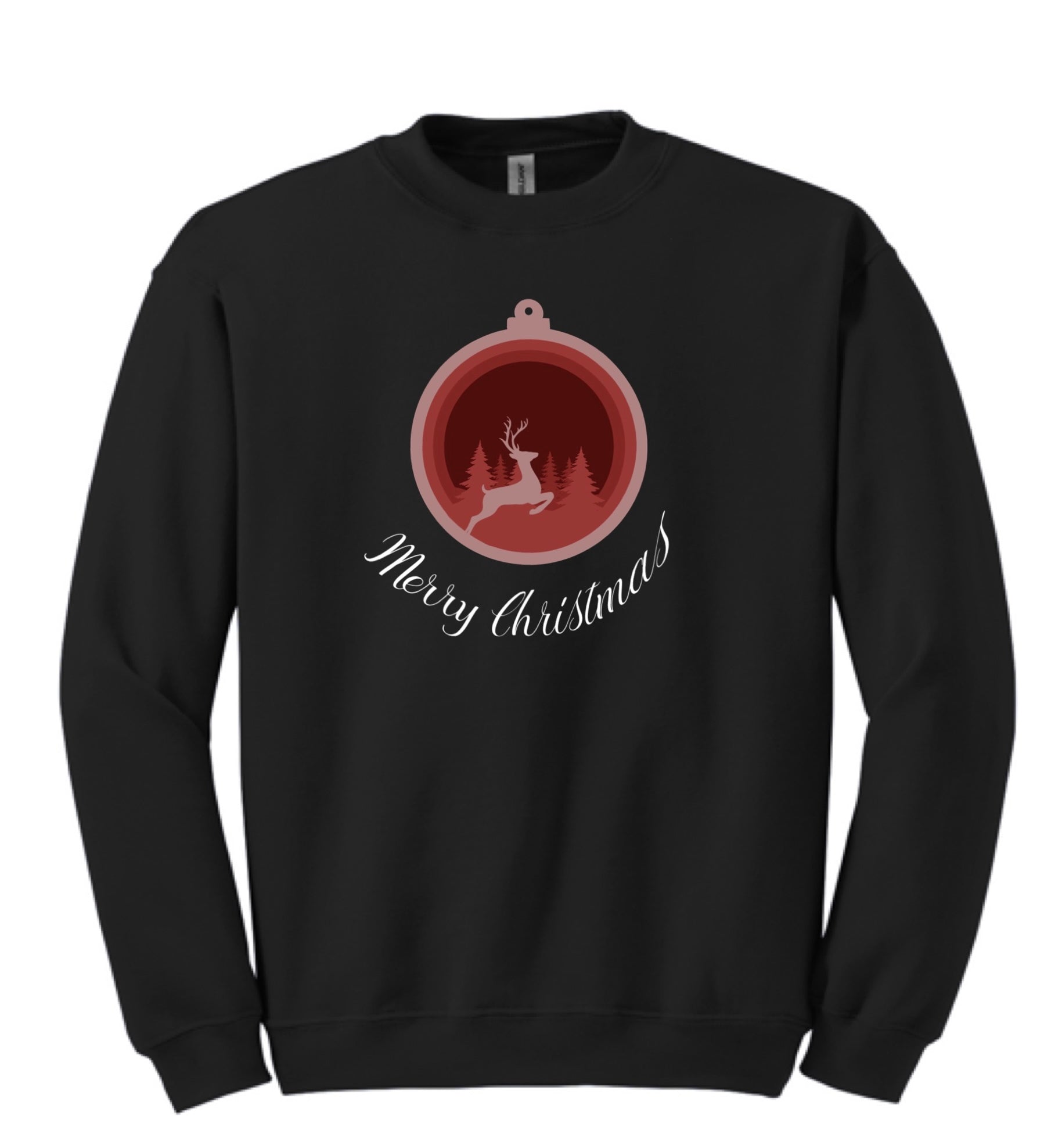 Merry Christmas Ornament Sweatshirt