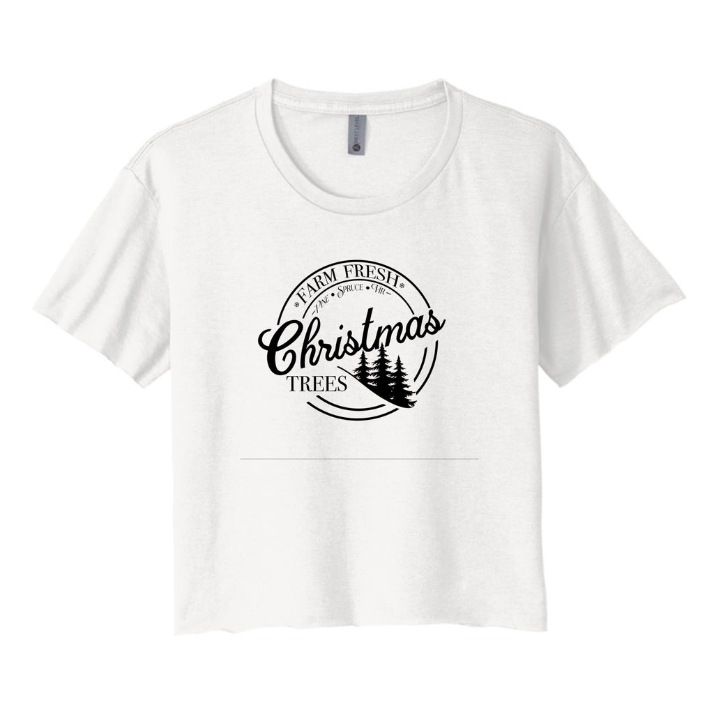 Farm Fresh Trees Crop Tee