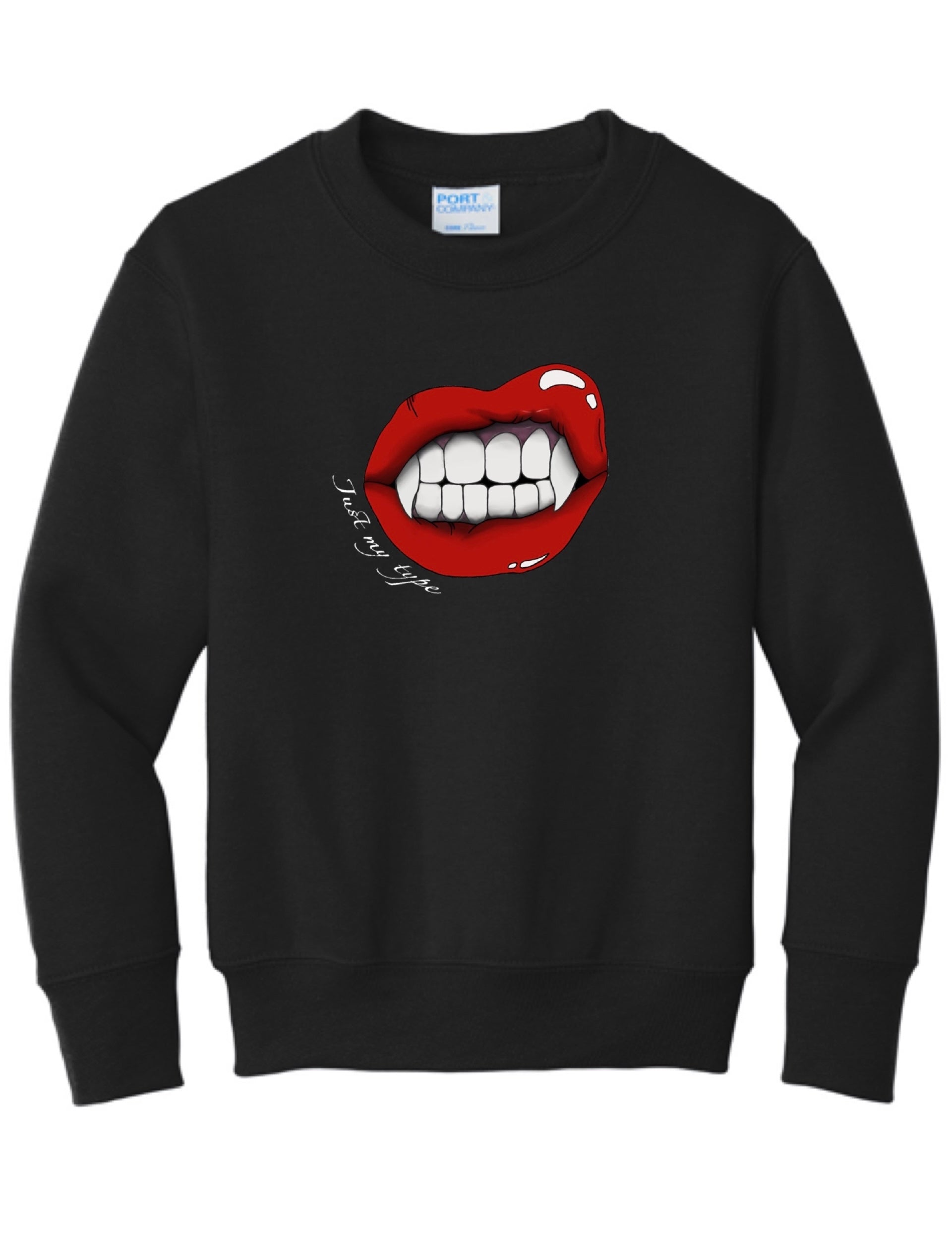 Youth Just My Type Crewneck