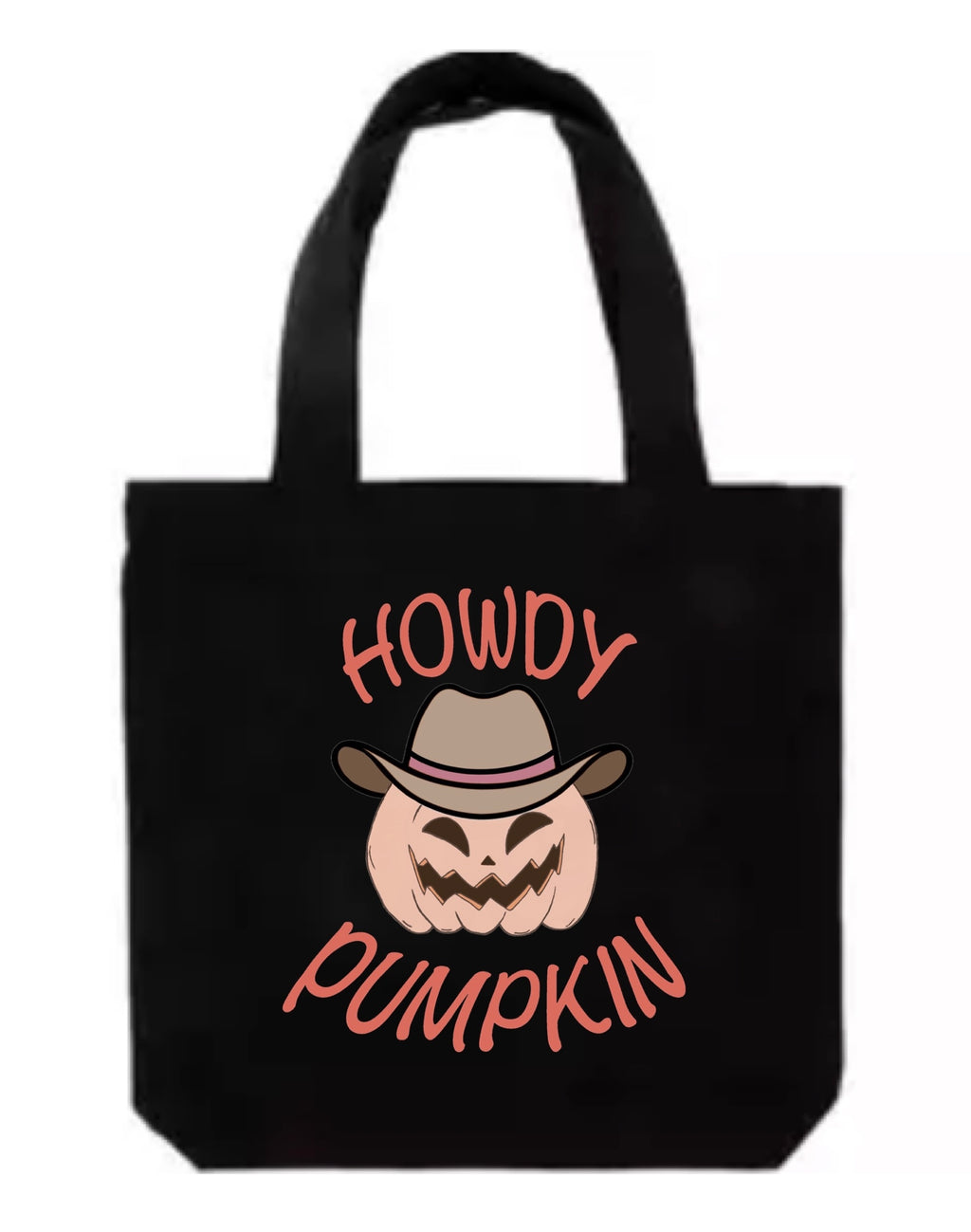 Howdy Pumpkin Tote Bag