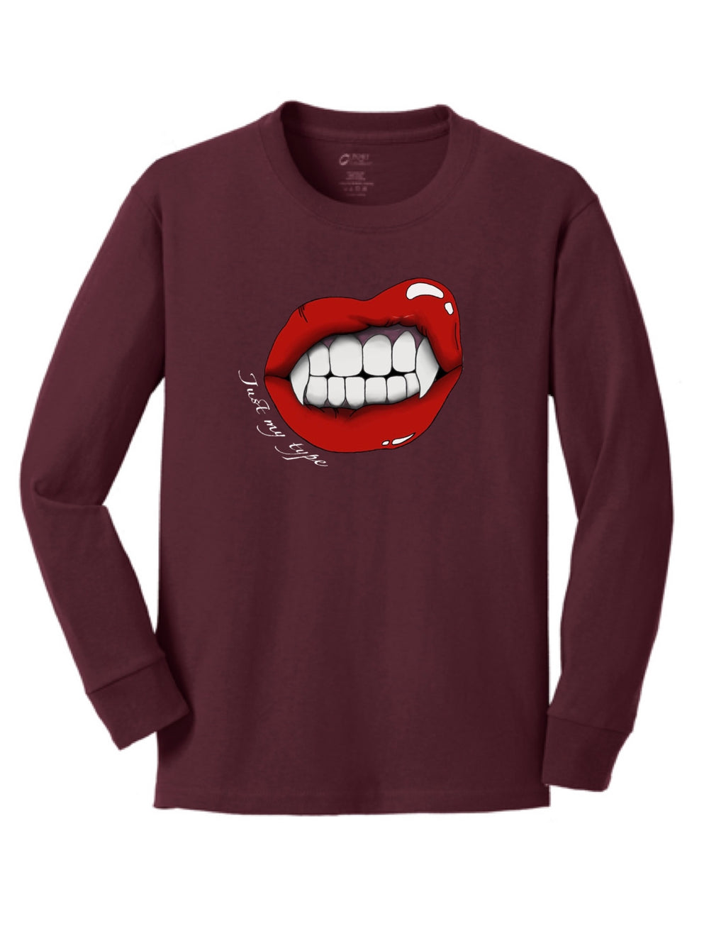 Youth Just My Type Long Sleeve Tee
