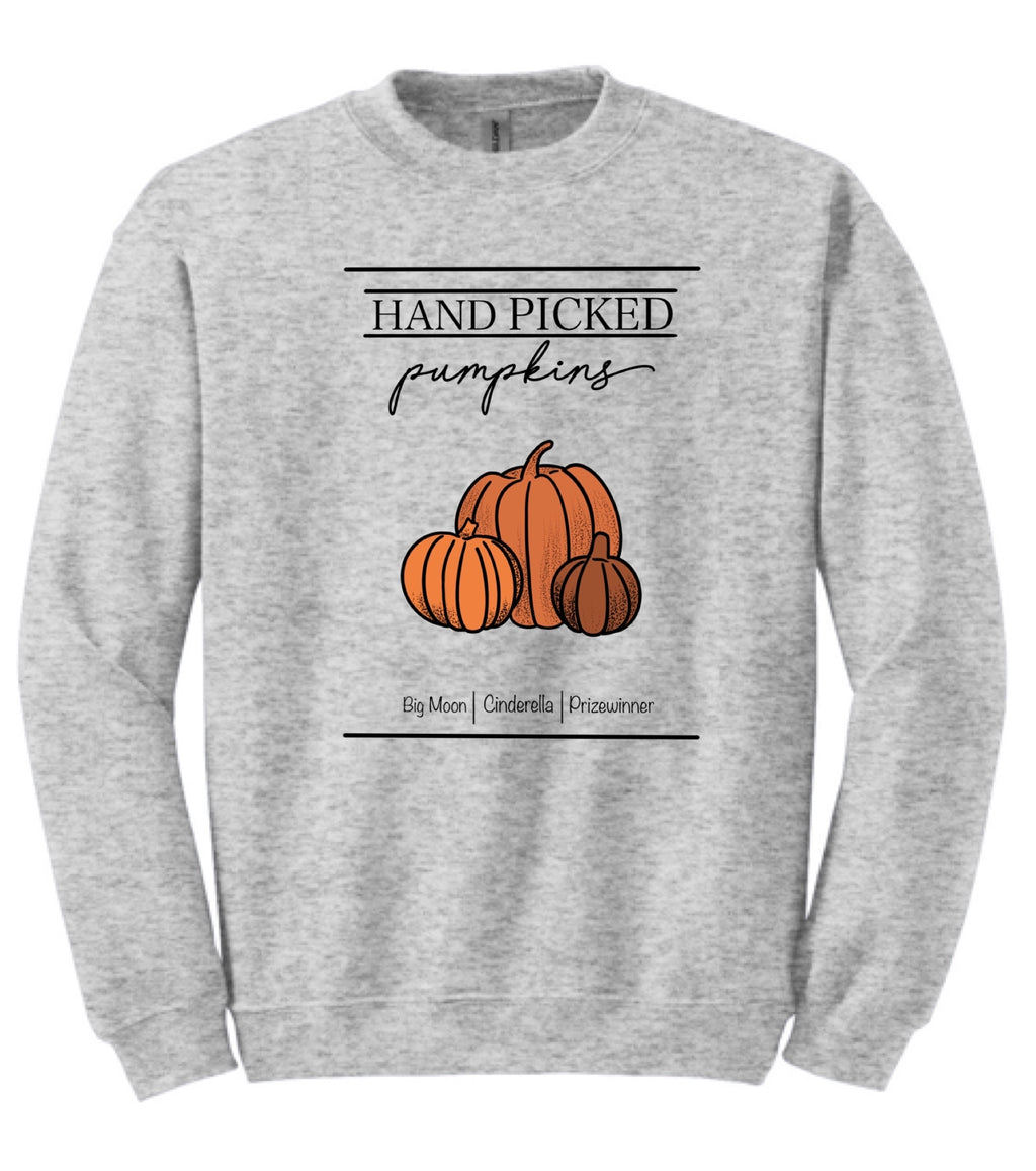 Hand Picked Pumpkins Sweatshirt