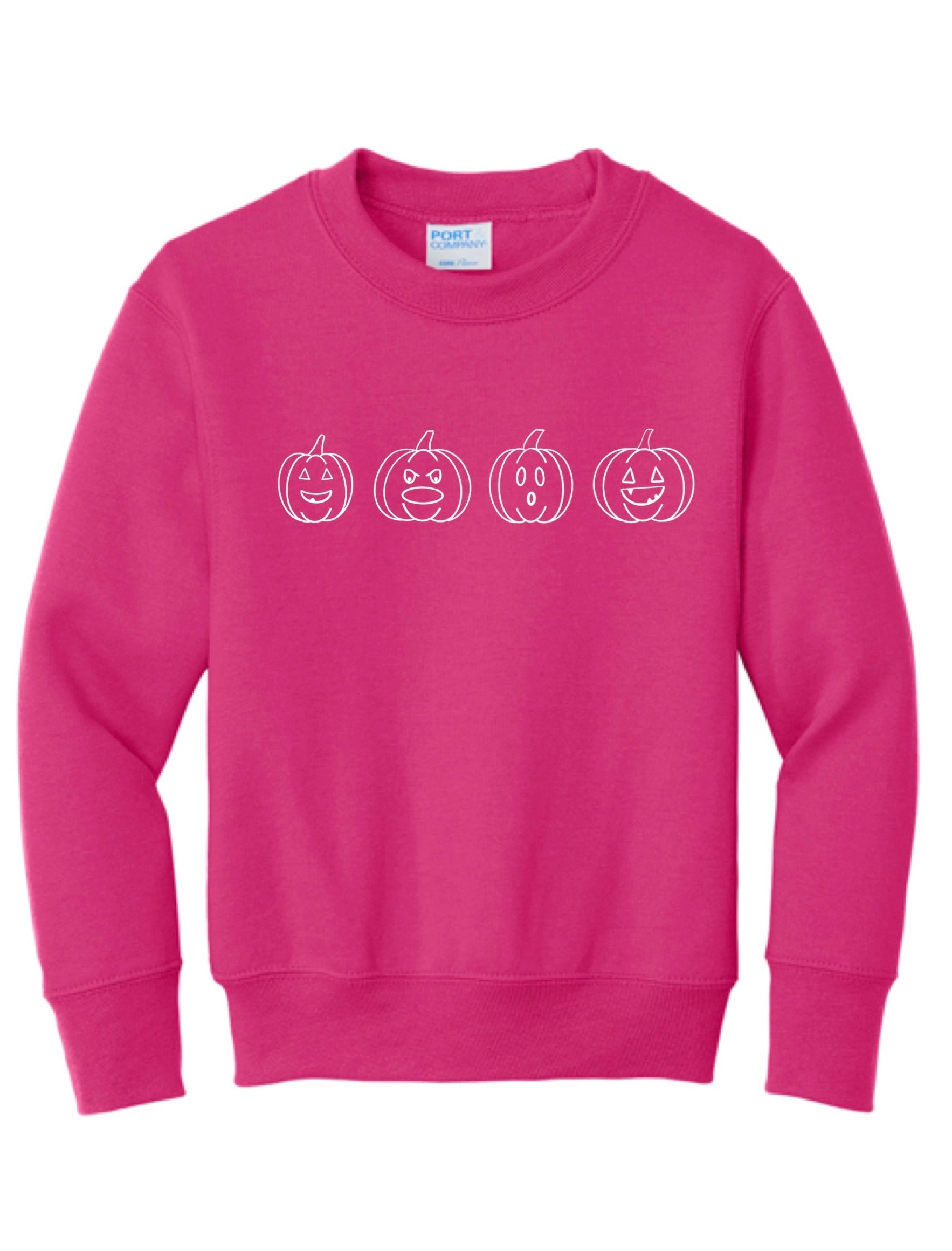 Youth Pumpkin Crewneck