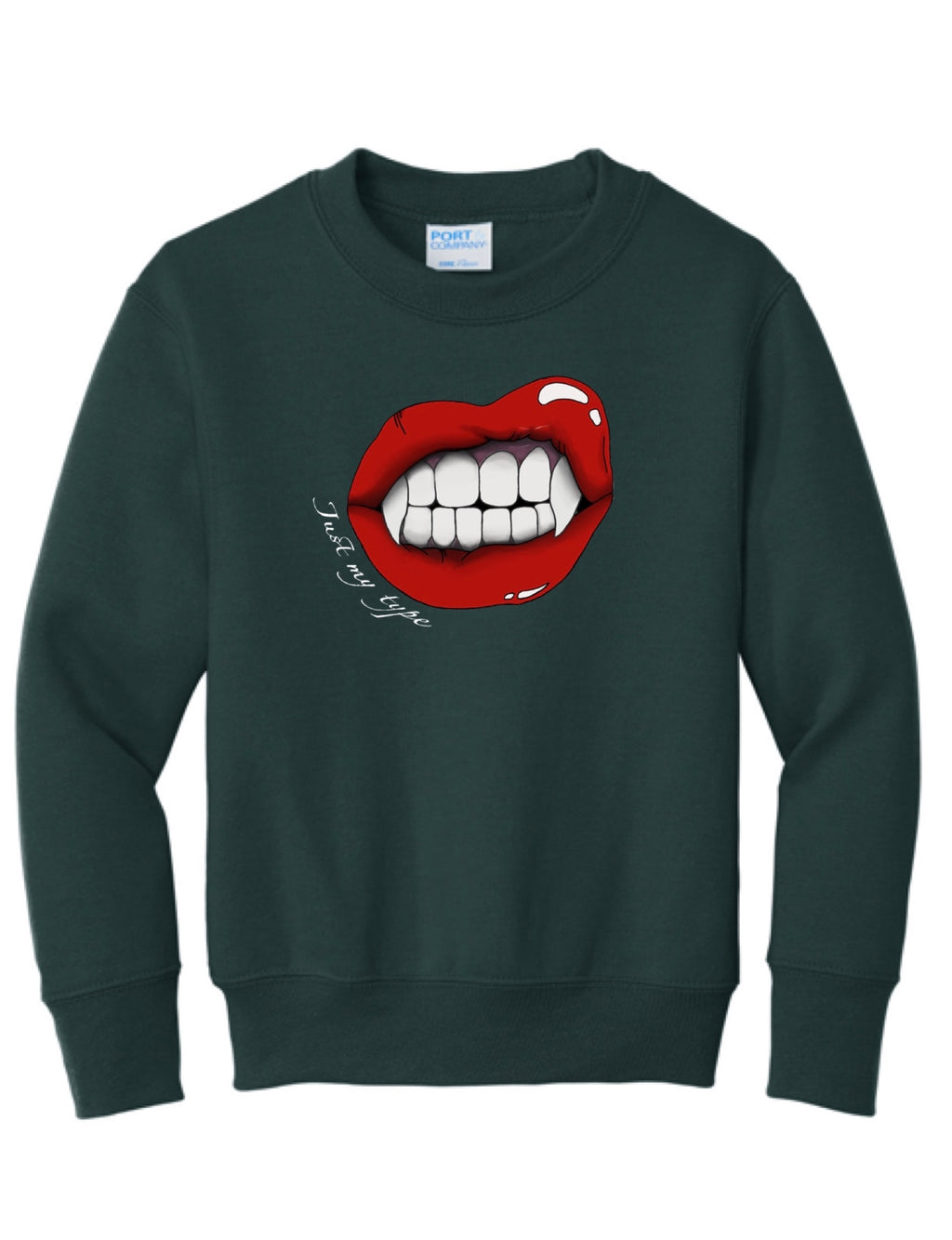 Youth Just My Type Crewneck