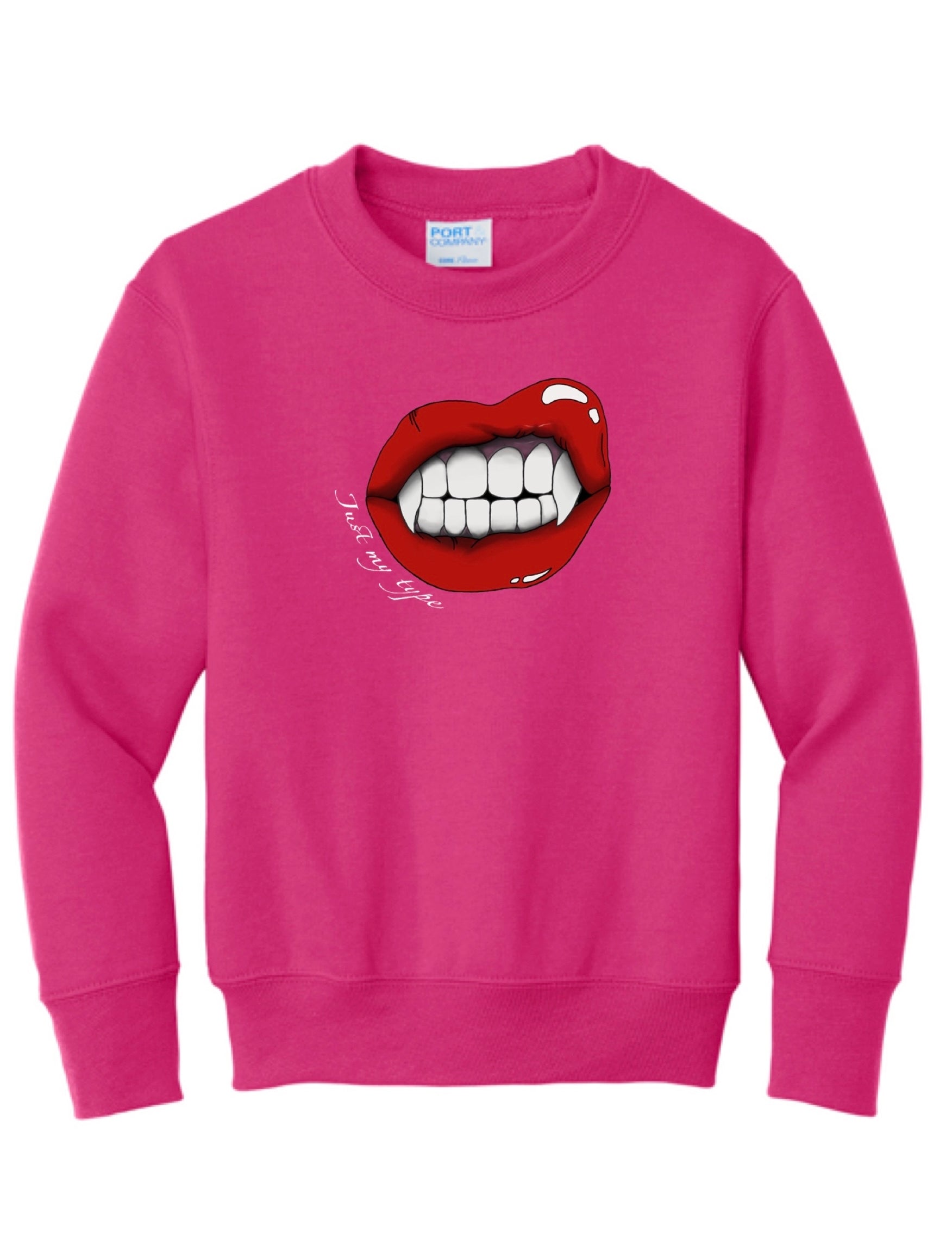 Youth Just My Type Crewneck