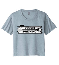 Load image into Gallery viewer, Broom Parking Crop Tee
