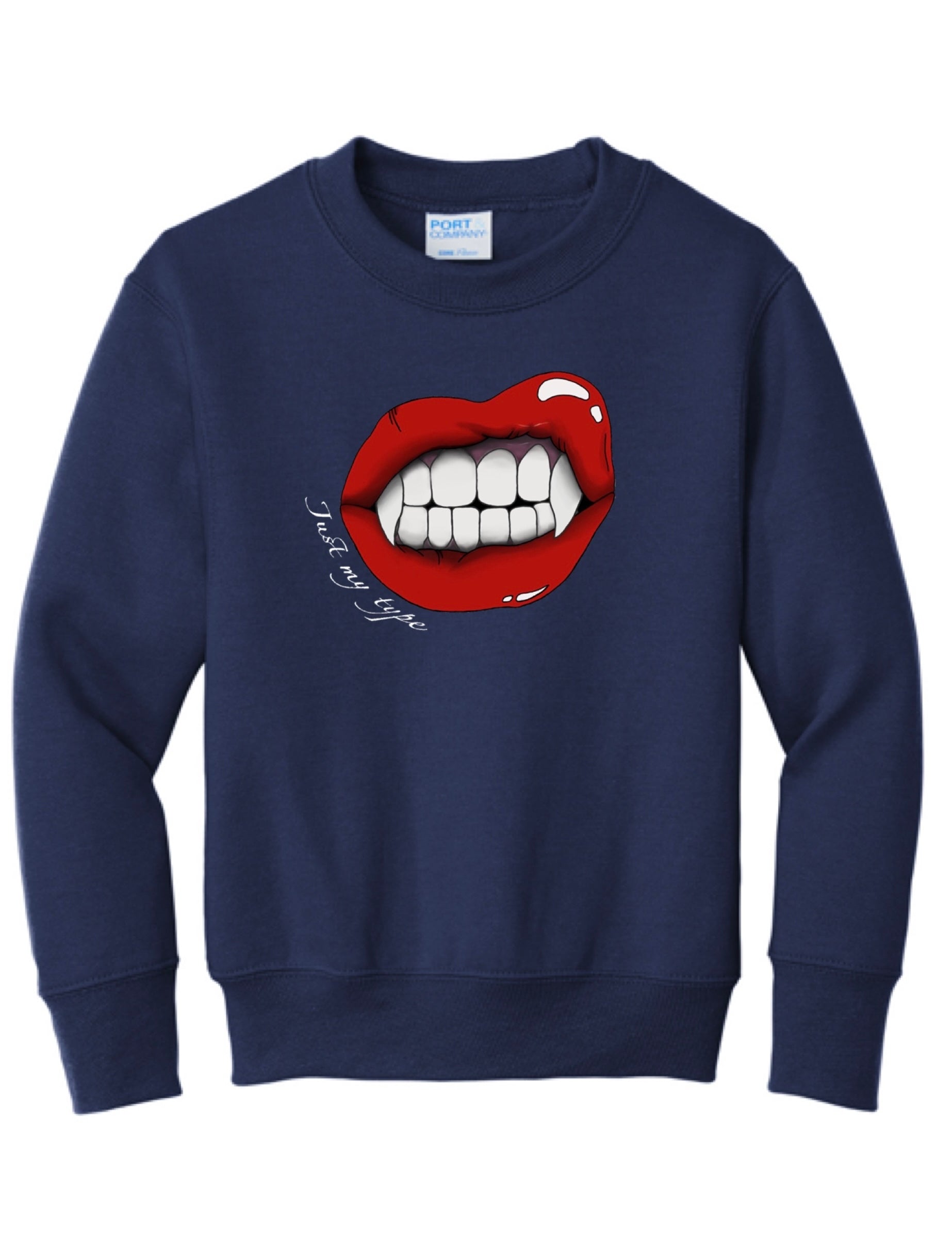 Youth Just My Type Crewneck