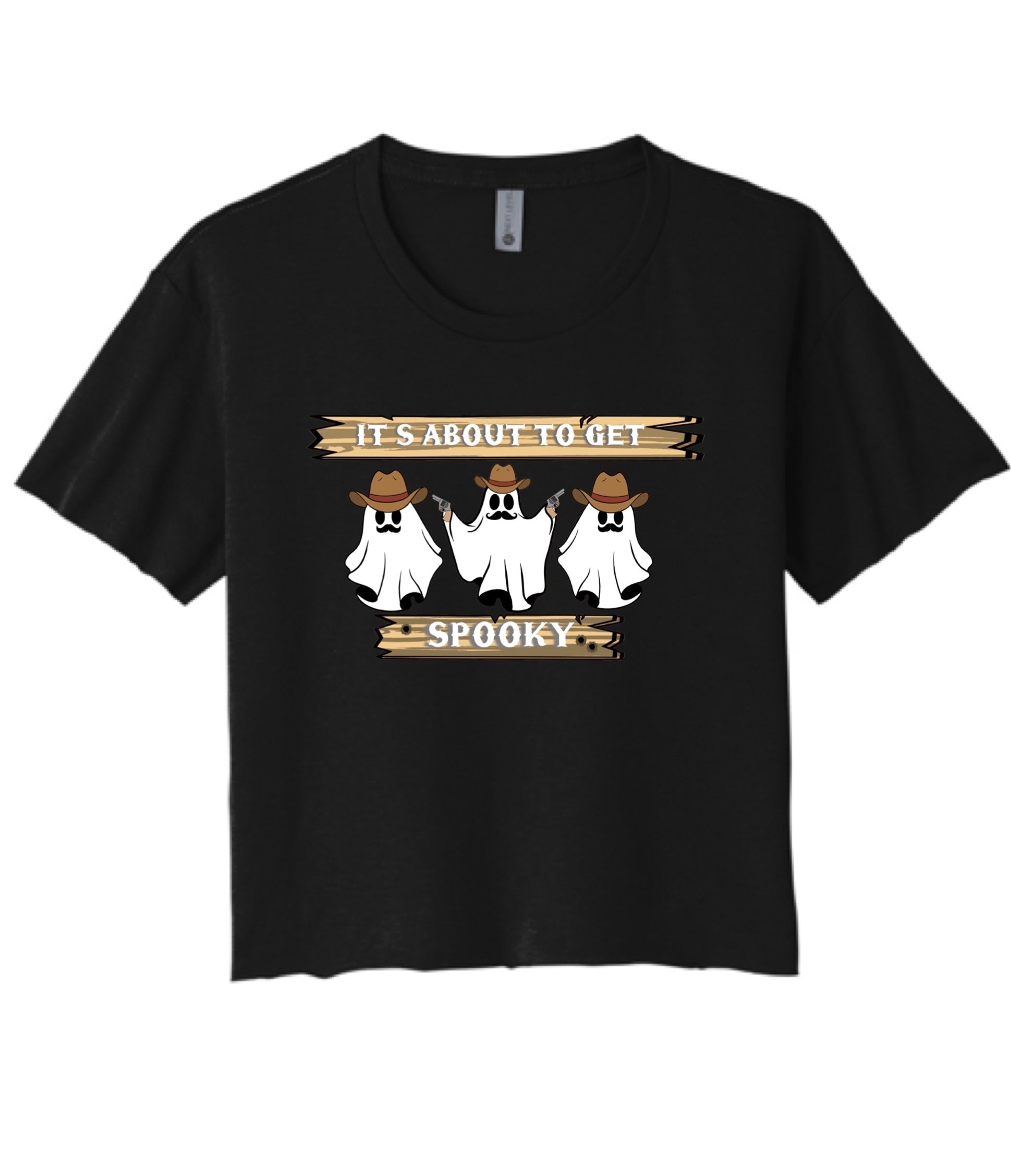 About to Get Spooky Crop Tee