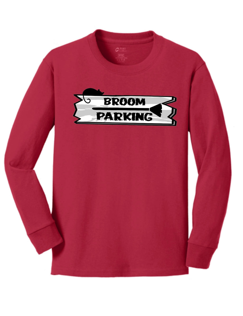 Youth Broom Parking Long Sleeve Tee