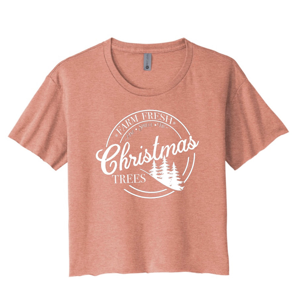 Farm Fresh Trees Crop Tee