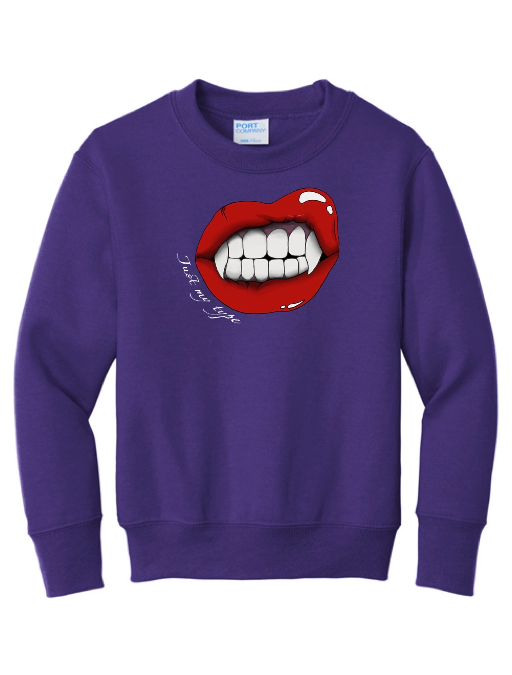 Youth Just My Type Crewneck