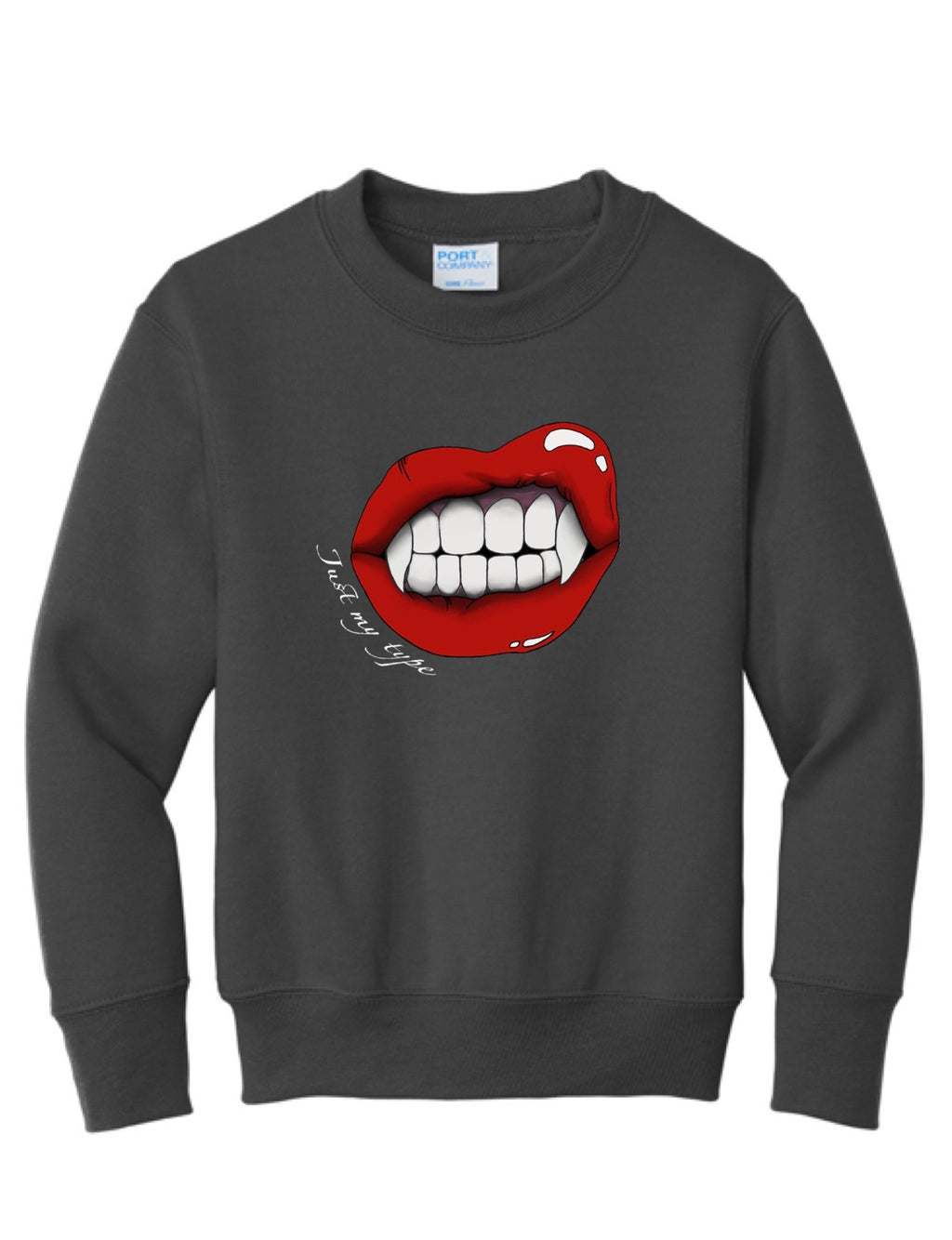 Youth Just My Type Crewneck
