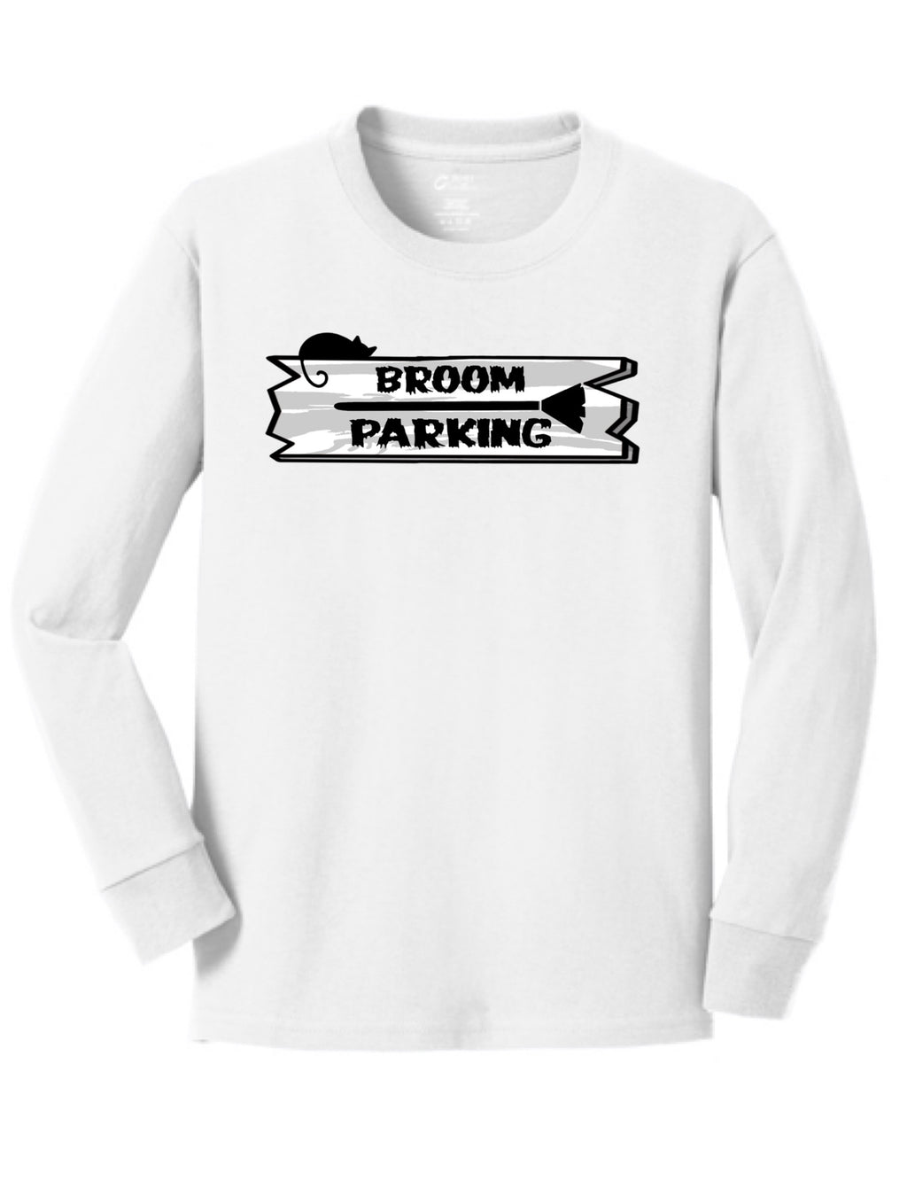 Youth Broom Parking Long Sleeve Tee
