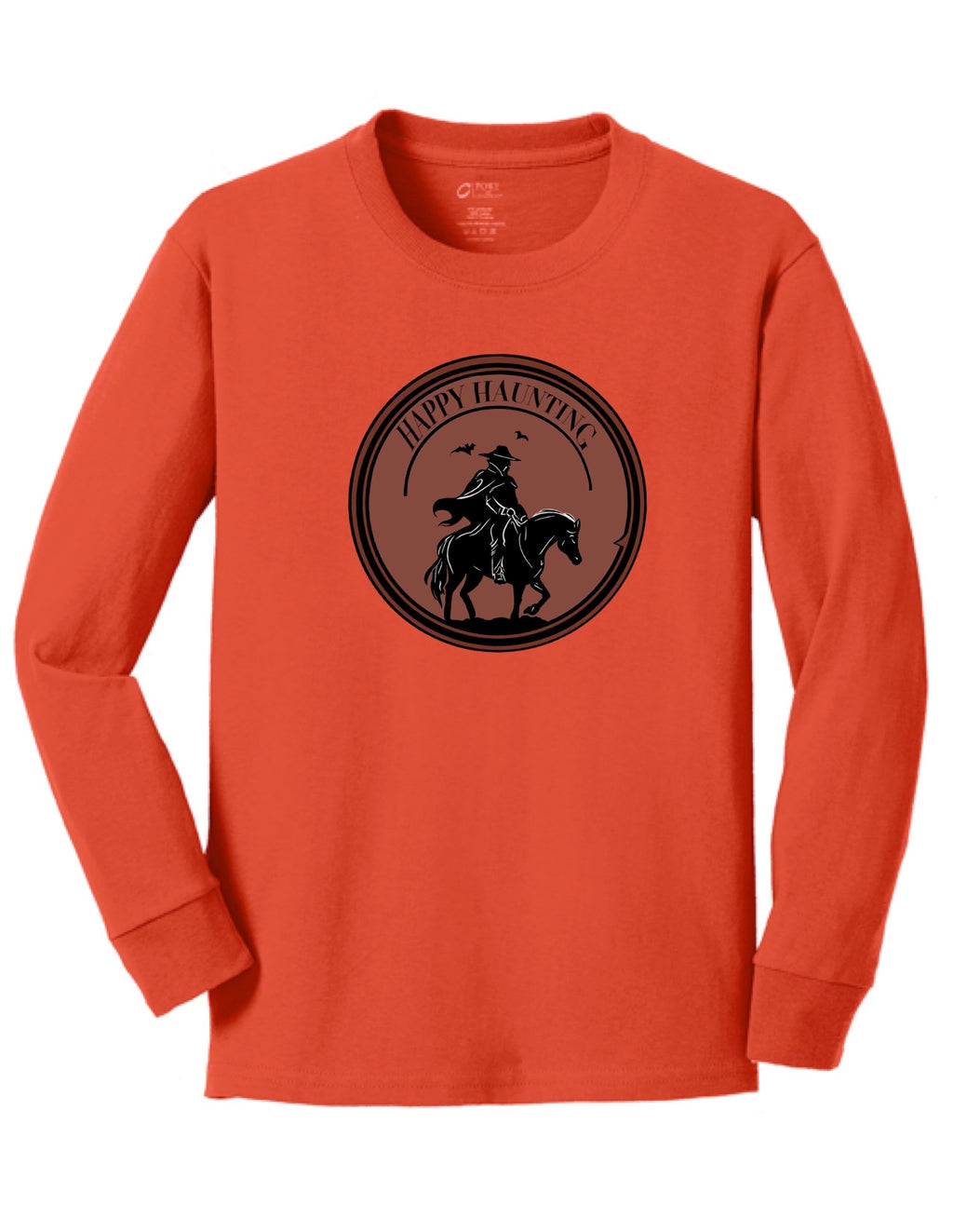 Youth Happy Haunting Long Sleeve Tee