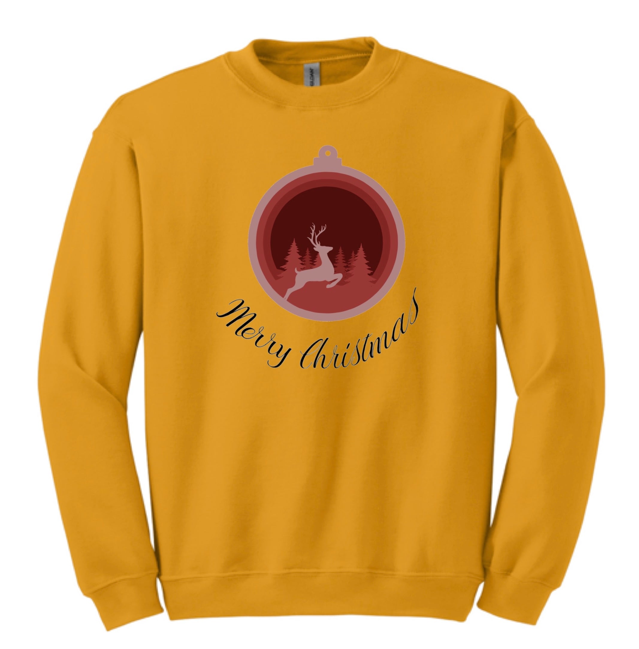 Merry Christmas Ornament Sweatshirt