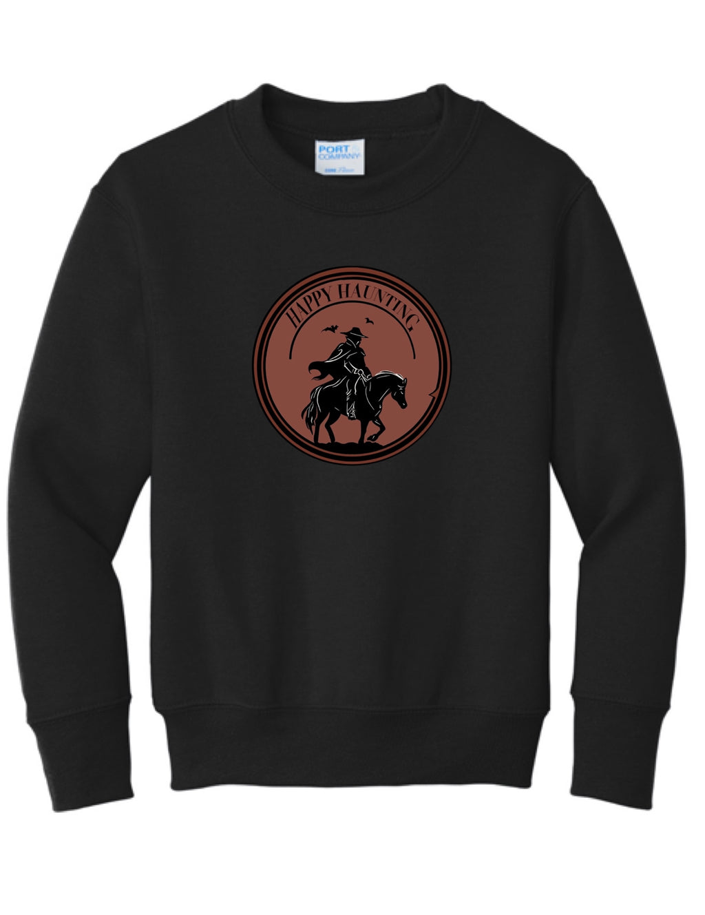 Youth Happy Haunting Crewneck