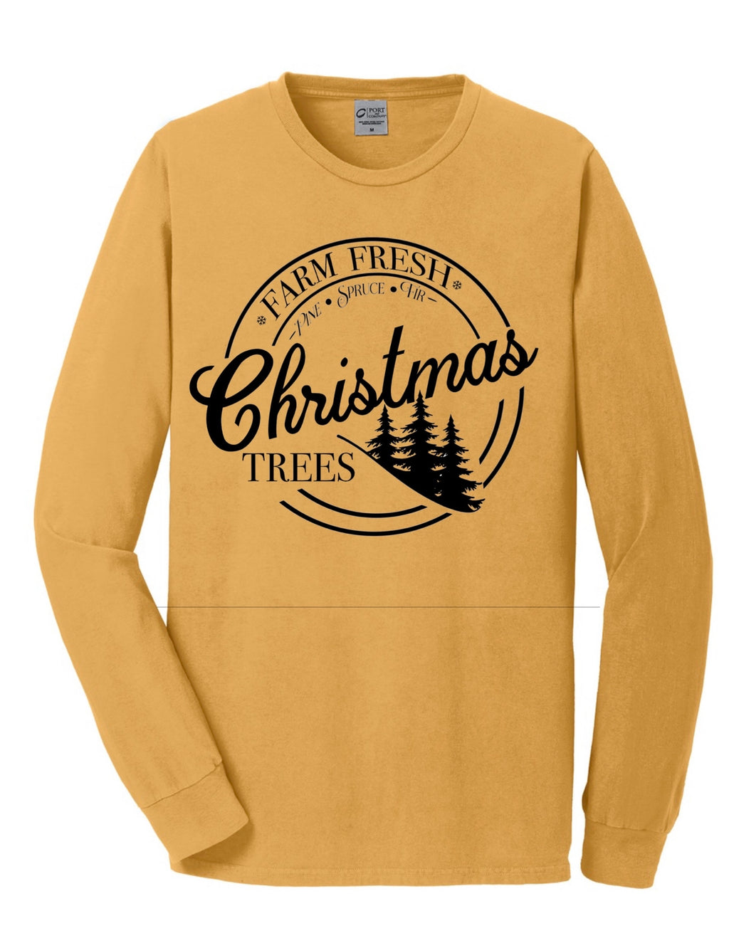 Farm Fresh Trees Long Sleeve Tee