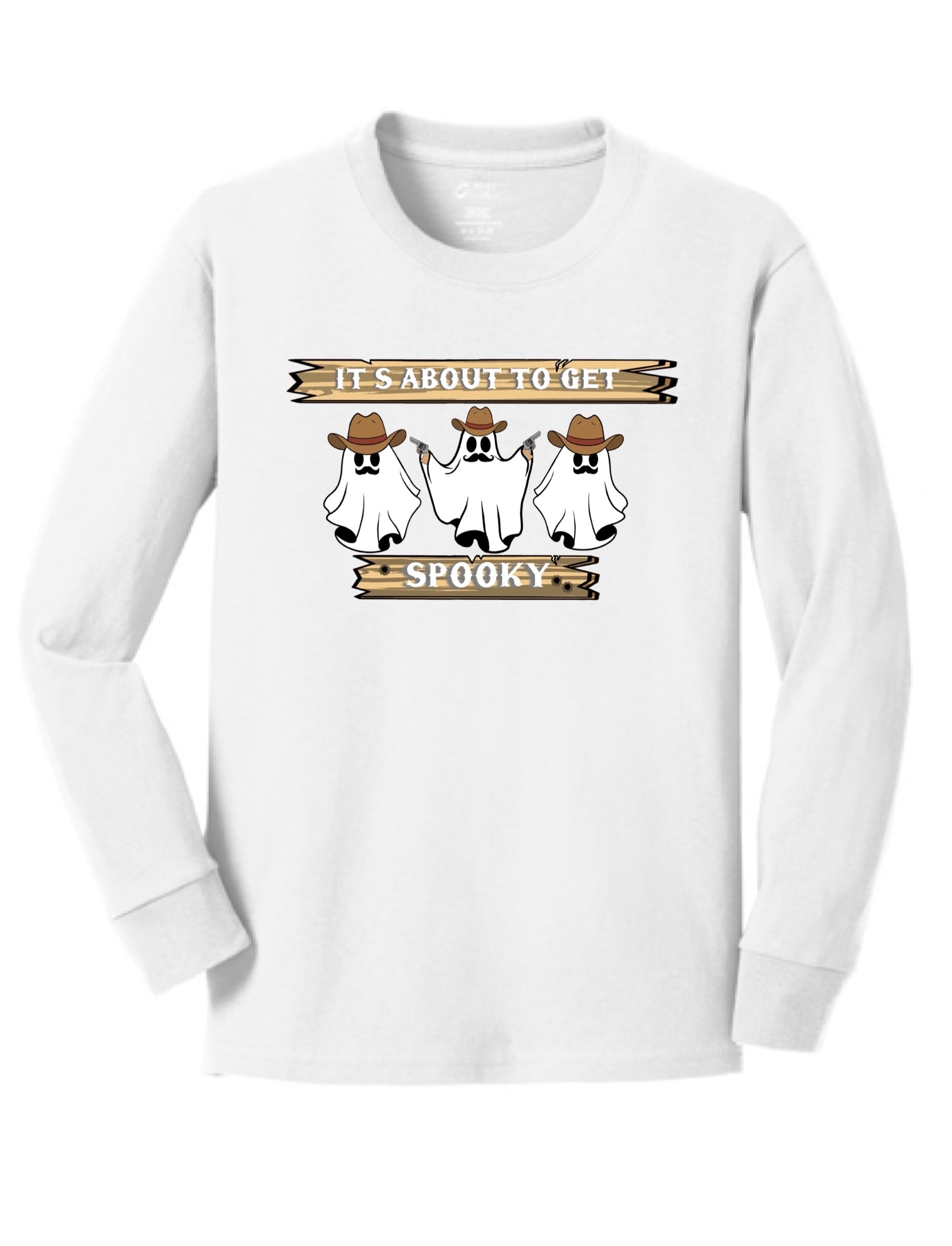 About to Get Spooky Long Sleeve Tee – RED YETI DESIGN CO.