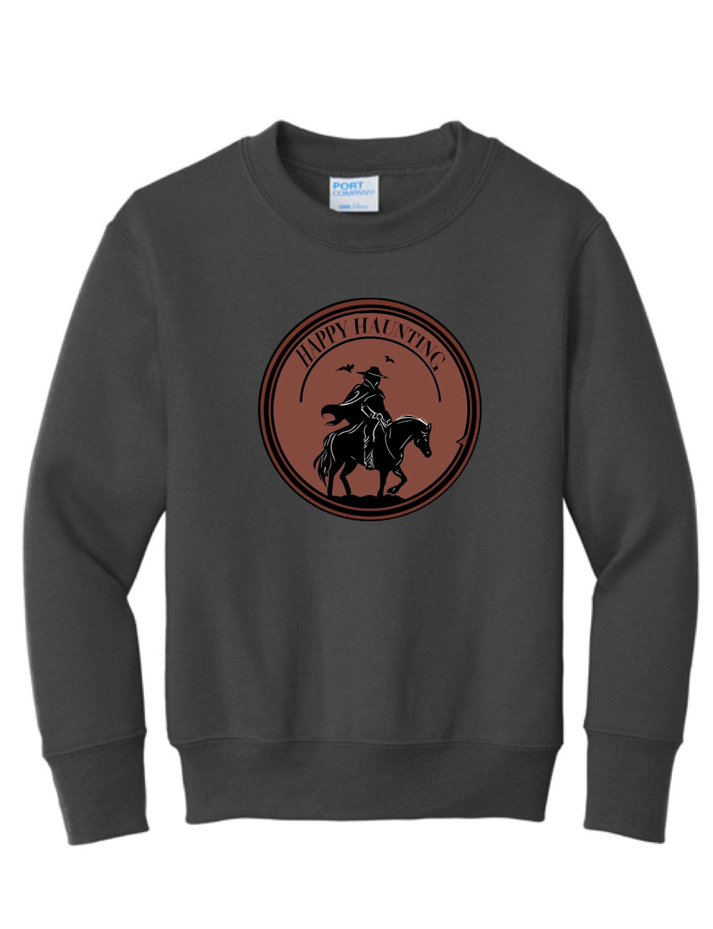 Youth Happy Haunting Crewneck