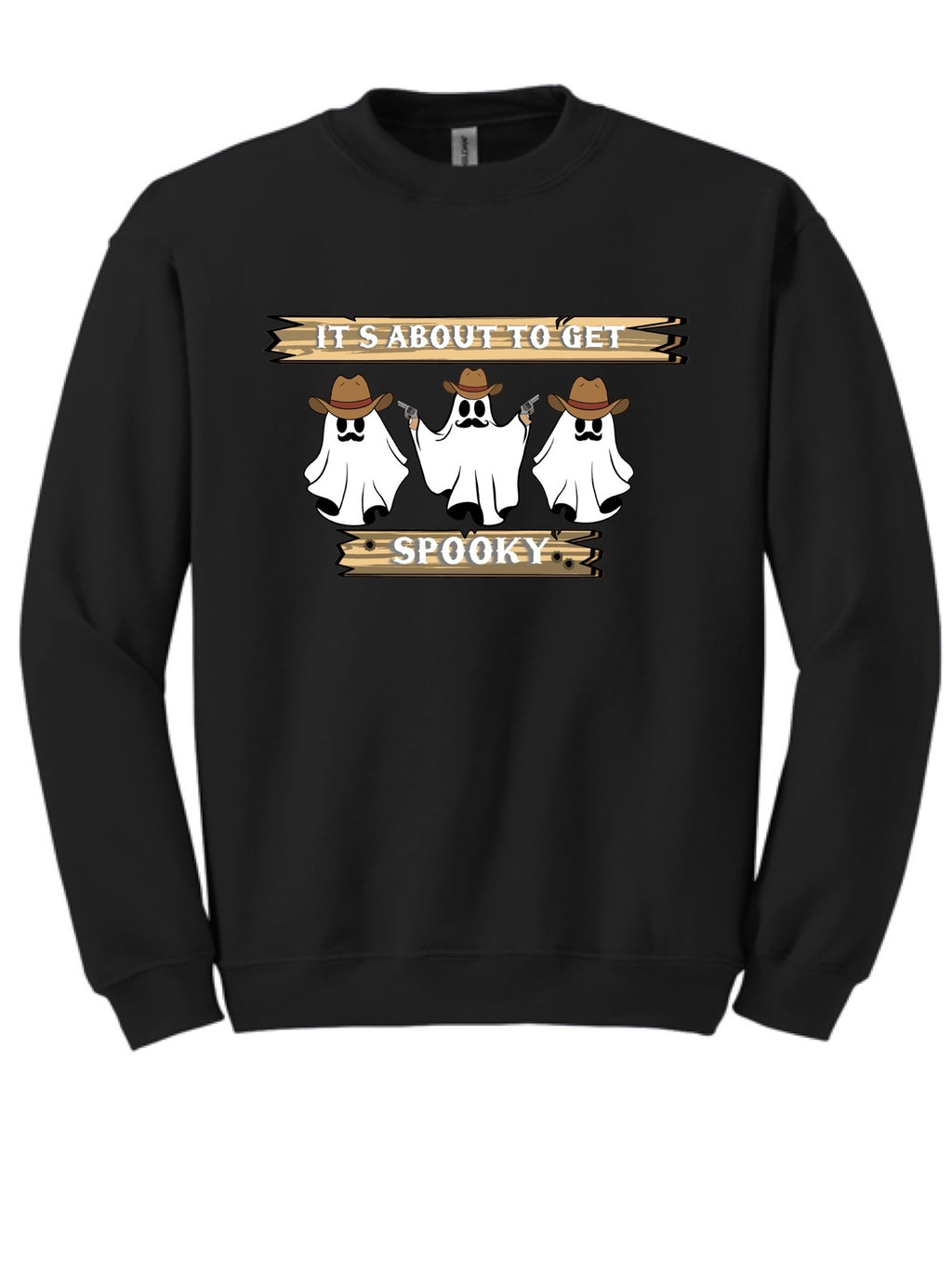 Youth About to Get Spooky Crewneck Sweatshirt