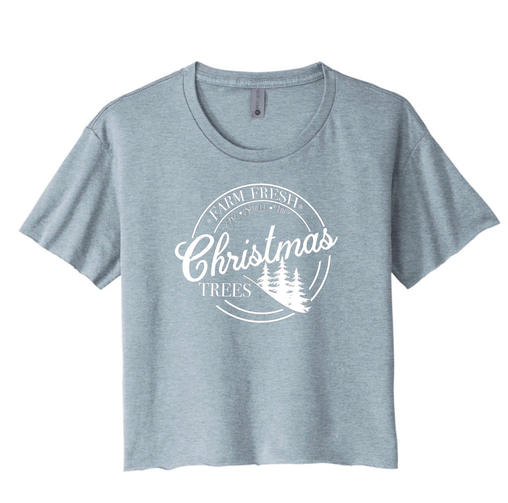 Farm Fresh Trees Crop Tee