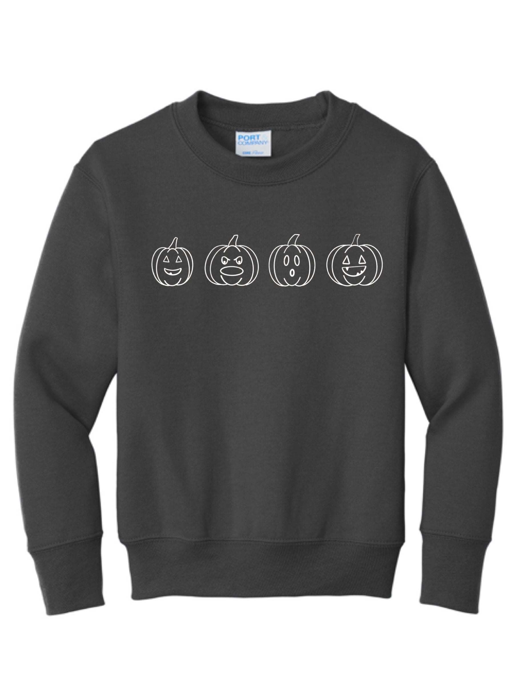Youth Pumpkin Crewneck