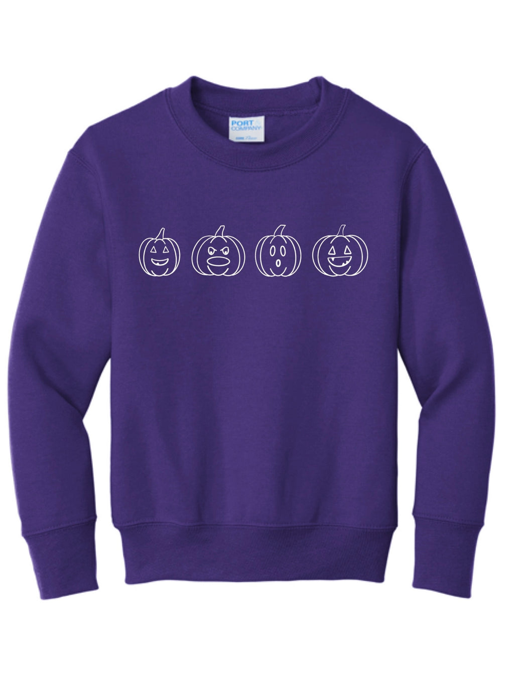 Youth Pumpkin Crewneck