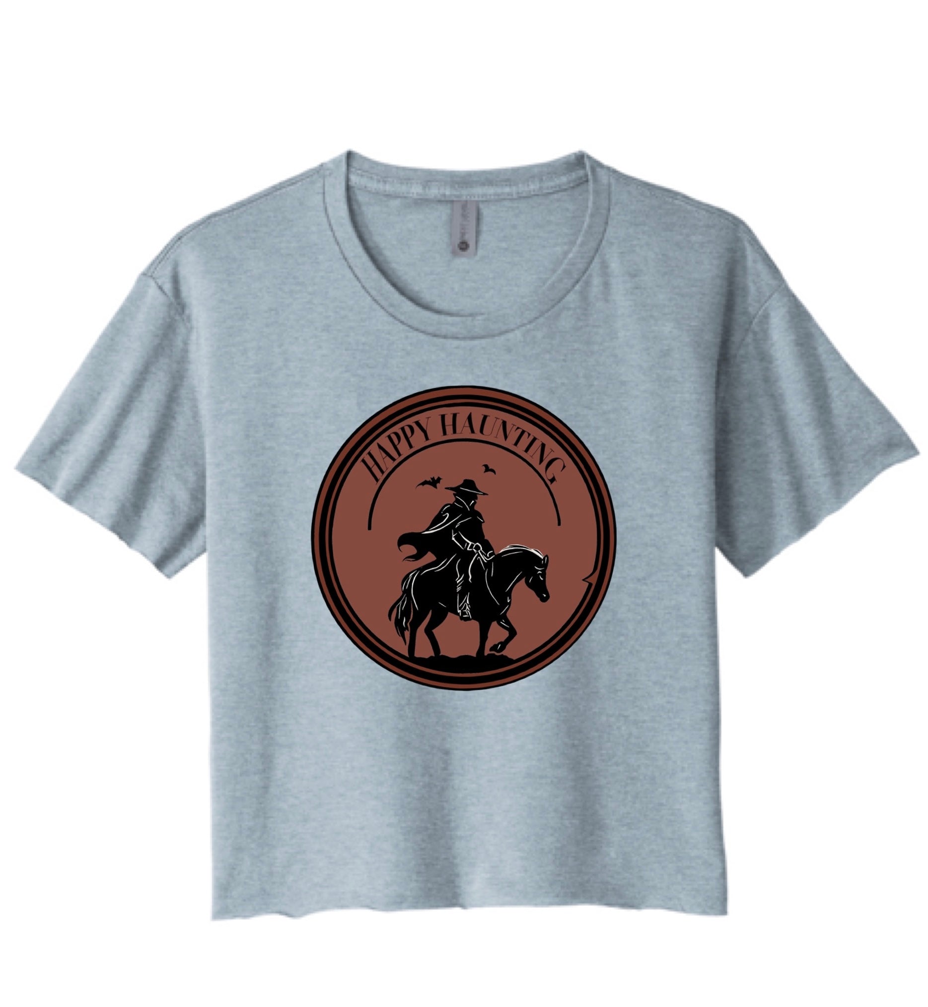 Happy Haunting Crop Tee