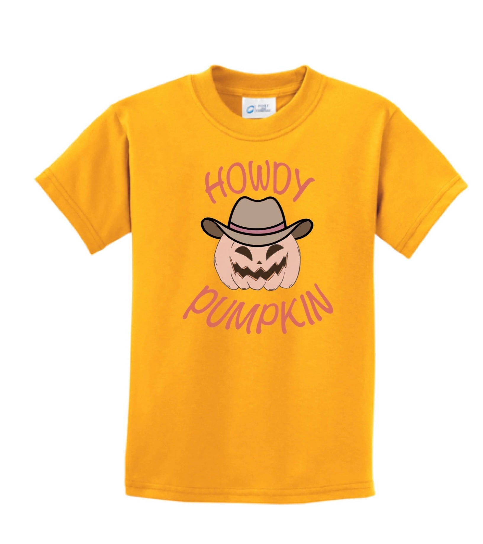 Youth Howdy Pumpkin Tee